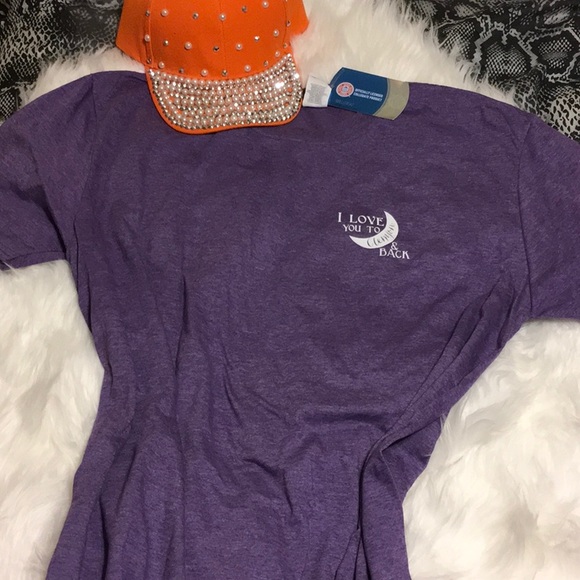 💚 NEW CLEMSON TIGERS LADIES TEE - Picture 2 of 4